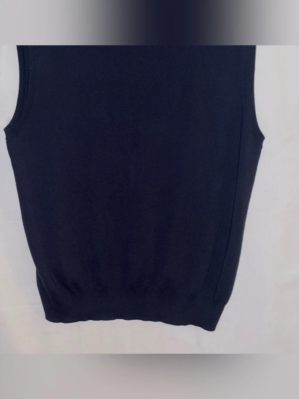Polo by Ralph Lauren Men’s Navy V-Neck Sleeveless Sweater Vest Size XL